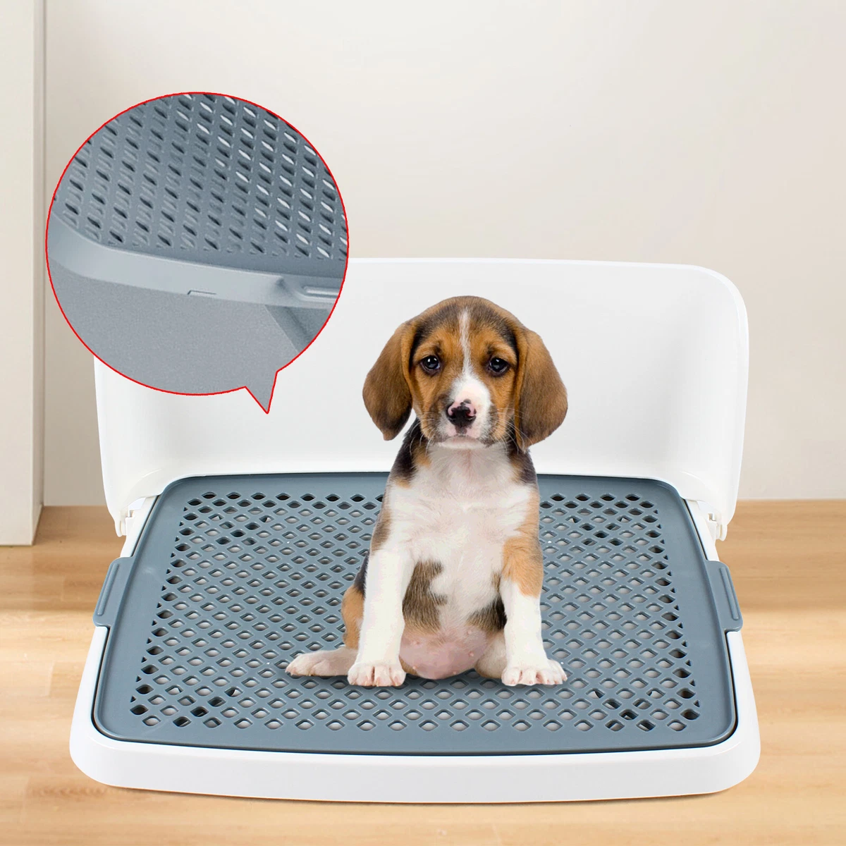 Portable Dog Training Toilet Indoor Potty Pet Litter Box Puppy Pad Holder  Tray