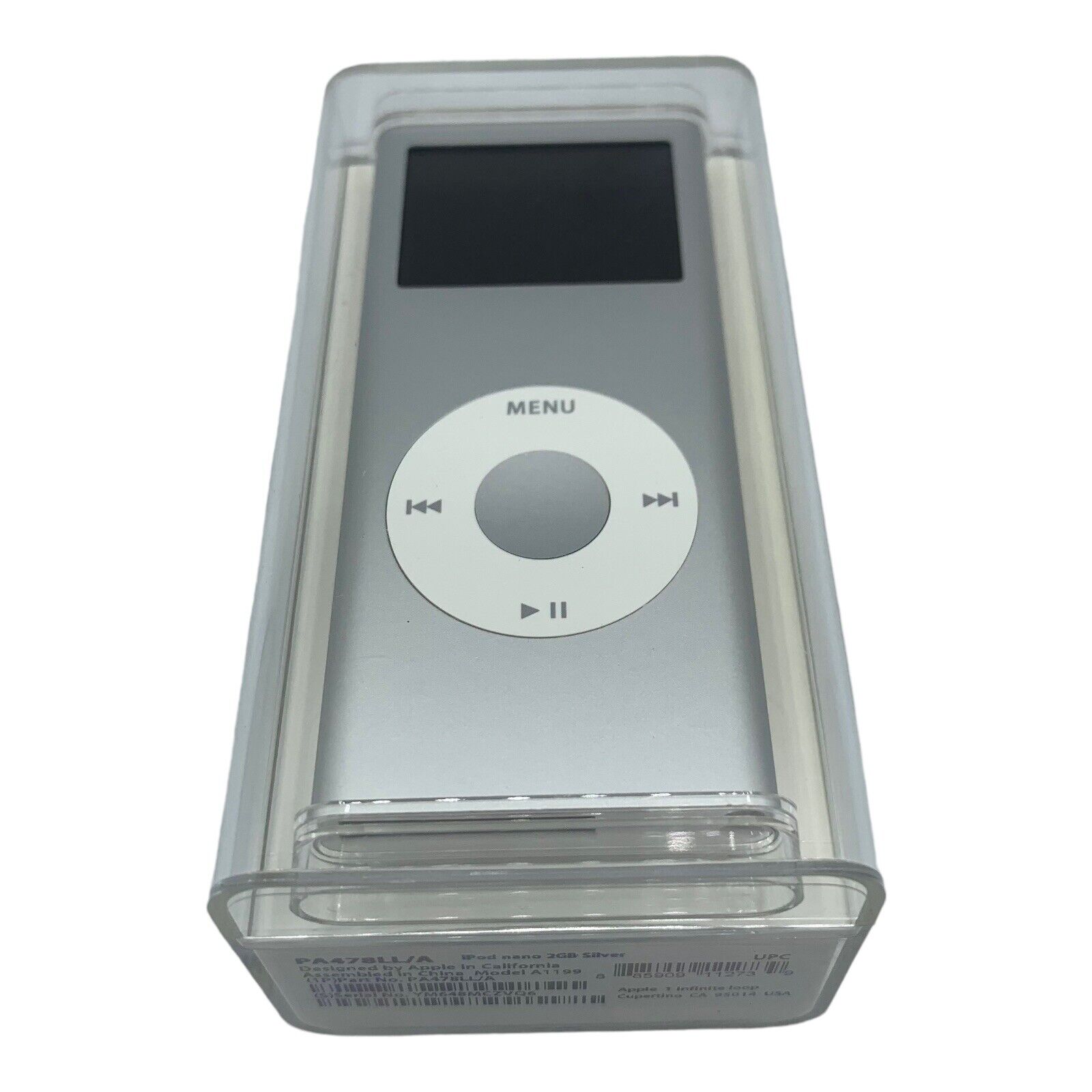 audición mundo Inconsistente Apple iPod nano 2nd Generation Silver (2 GB) for sale online | eBay