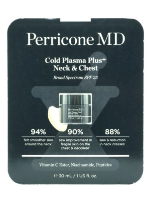 Perricone MD Cold Plasma Plus+ Neck & Chest SPF 25 1oz (30 mL)