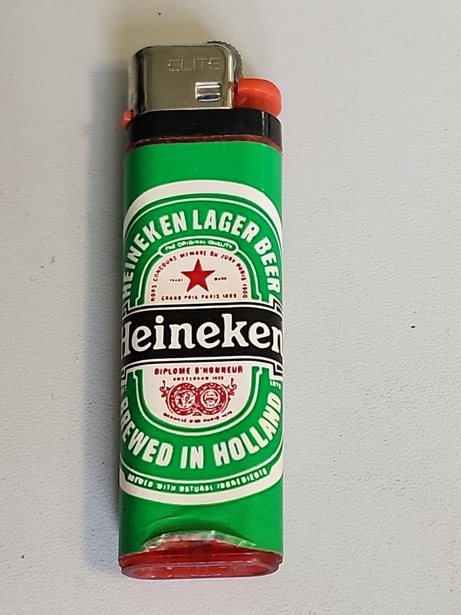 Heineken ビールキャップ型 ガスライター アンティーク ビンテージ Vintage Heineken Beer Promo Elite Lighter 1990's. B66 | eBay