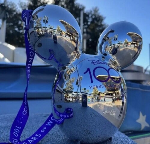 Disney Parks 100th Anniversary Mickey Mouse Popcorn Bucket New | eBay