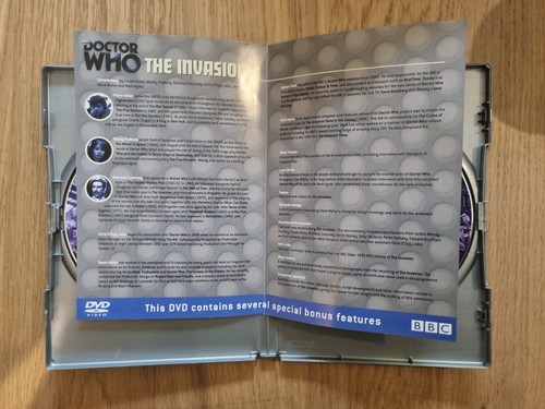 Doctor Who: The Invasion DVD: Patrick Troughton, Jamie, Zoe, Cybermen, Brigadier - Picture 5 of 6