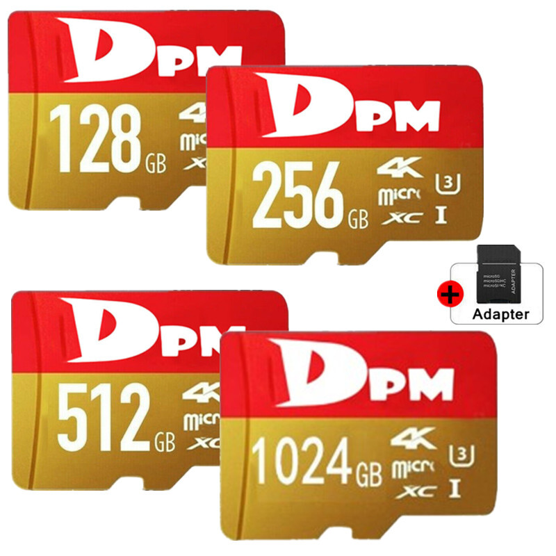 CLASS 10 Micro SD SDXC 128GB 256GB 512GB 1TB Flash Memory TF Data Card LOT USA