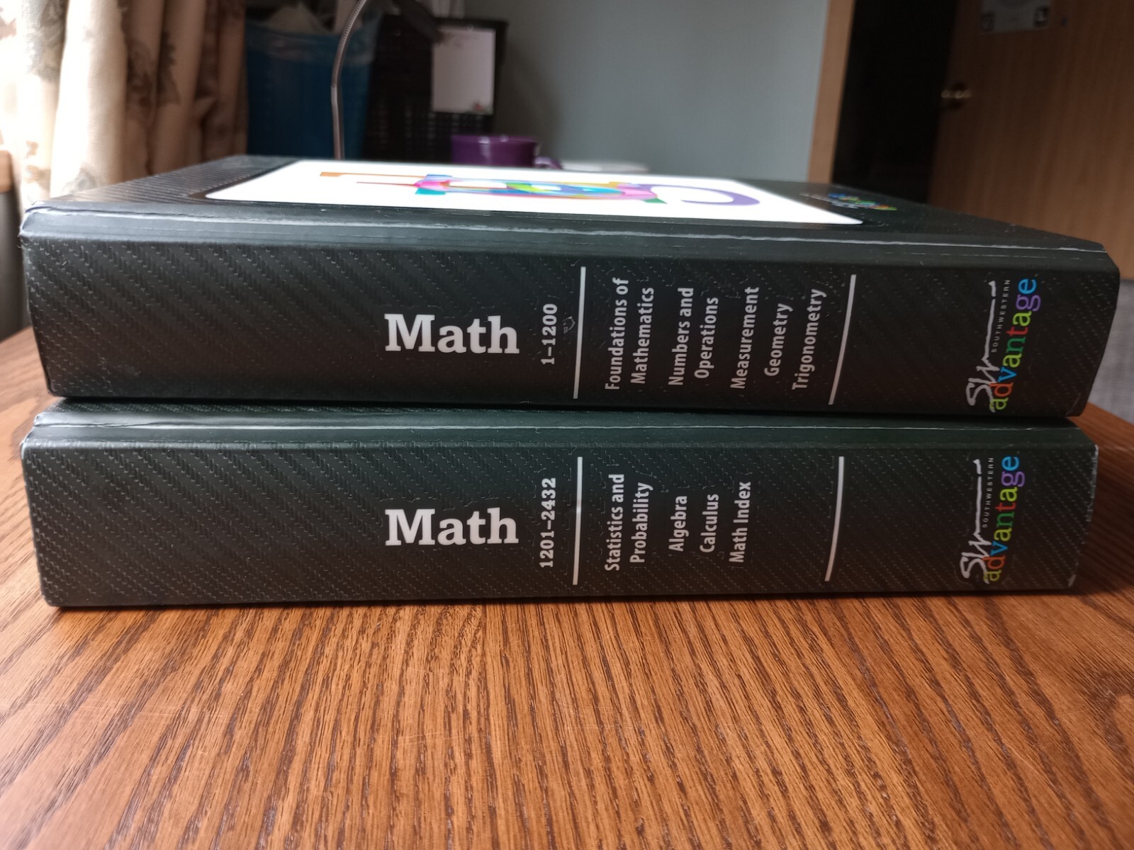 Southwestern Advantage Math I and II. Homeschool Math Reference