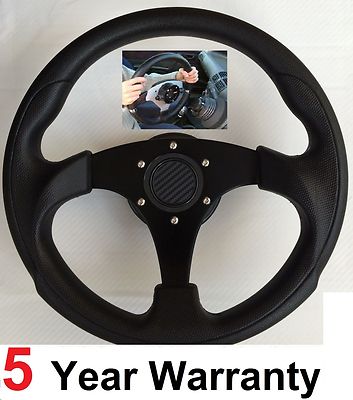 3 Speichen Lenkrad & Snap Off Boss Kit Für 36 Keil Land Rover Defender Neu