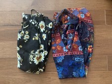 2 Trendy XS DRESSES for $20!  Forever 21 black & yellow + BCX Junior Multi-color