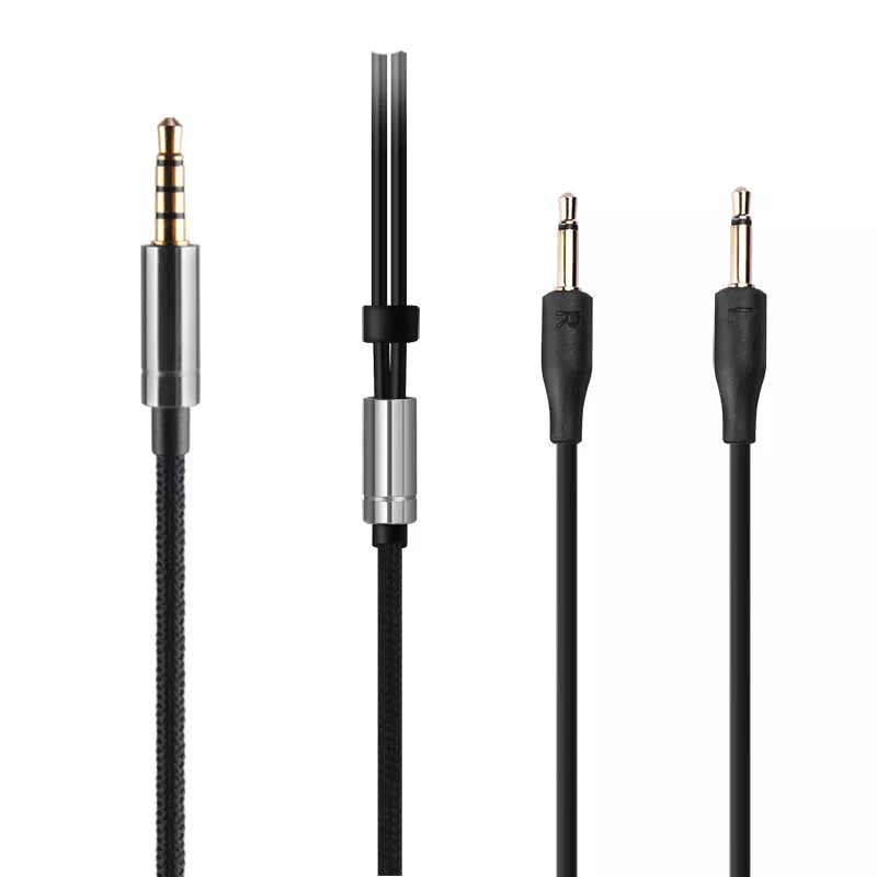 Nylon 3.5mm OCC Audio Cable For XiaoMi Mi Headphones