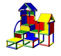 Moveandstic Baukasten David Kletterturm Spielhaus Spielturm KlettergerüSt Indoor