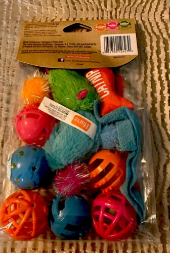 Hartz Just For Cats Variety Pack Cat Toy, 13 Ct - 第 2/8 張圖片