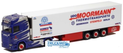 Herpa Moormann Transport Scania CS20HD Kühlkofferauflieger 5192