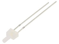 2X OSM5DK7K92B-12V Led 2Mm Warmweiß 500-750Mcd 90° Front: Flach 12V 3000K Tht Op