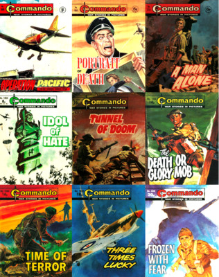 Commando Comics - 600+ Ausgaben aus den 60er-80er Jahren auf 5 PC DVD-R Discs