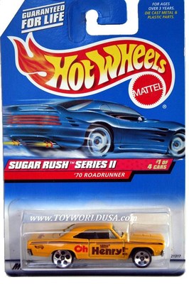 1999 Hot Wheels #969 Sugar Rush II Series '70 Roadrunner