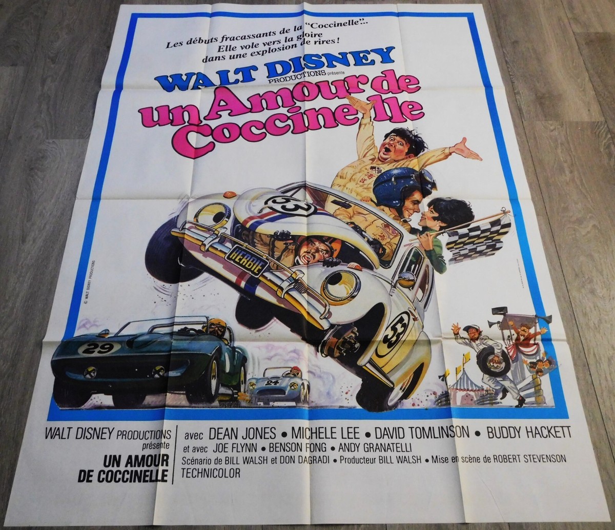 The Love Bug French Movie Poster 47