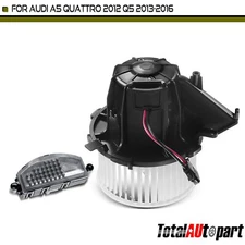 HVAC Heater Blower Motor & Resistor Kit for Audi A5 Quattro 2012 Q5 2013-2016
