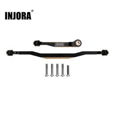 INJORA Schwarzes Messing-Lenkgestänge-Set für 1/18 HPI Venture18