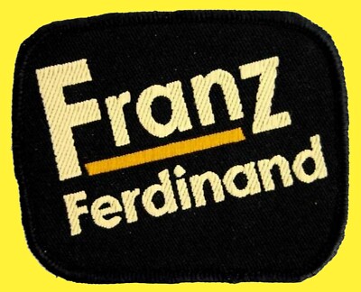 Franz Ferdinand Logo Patch Aufnäher-Rock-Metal NEU & OFFICIAL!