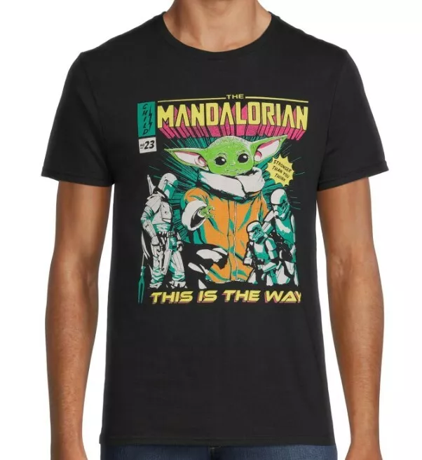 Star Wars Mandalorian T-Shirt The Child Grogu Retro Comic No 23 Print - NEW  - | eBay