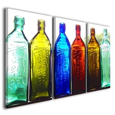 Colors Herbal Painting Bottle Colored Bottles Lab Furniture