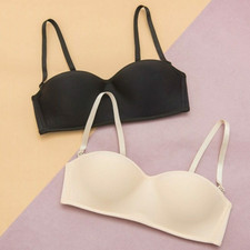 Women Invisible Bra Strapless Bralette Sexy Lingerie Seamless Wedding Bras Solid