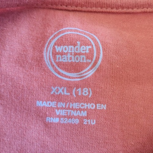 Wonder Nation Unicorn Sequin Flip T Shirt Size XXL (18) Long Sleeve - Picture 6 of 8