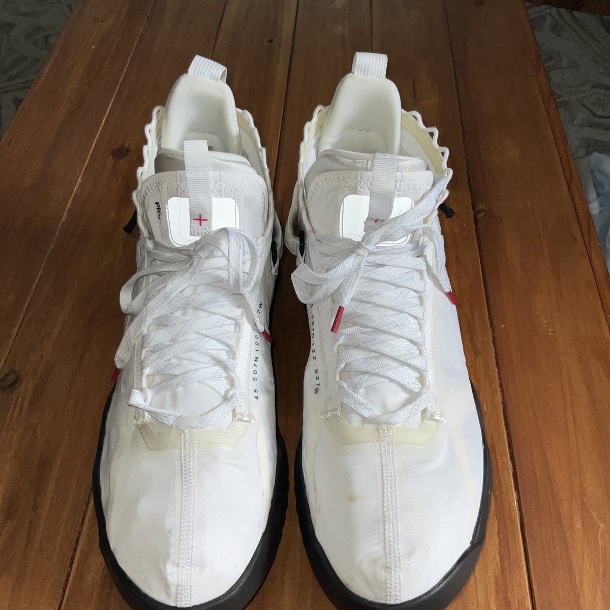 NIKE AIR JORDAN PROTO REACT BV1654-100 SHOES SIZE 11. 5 WHITE