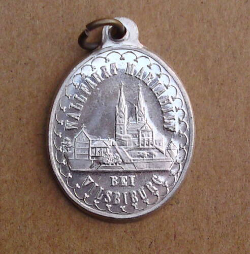 xAncienne Médaille Amulette Pèlerinage - Pèlerinage Mariahilf près de Vilsbiburg - (BC47a) - Photo 1/2