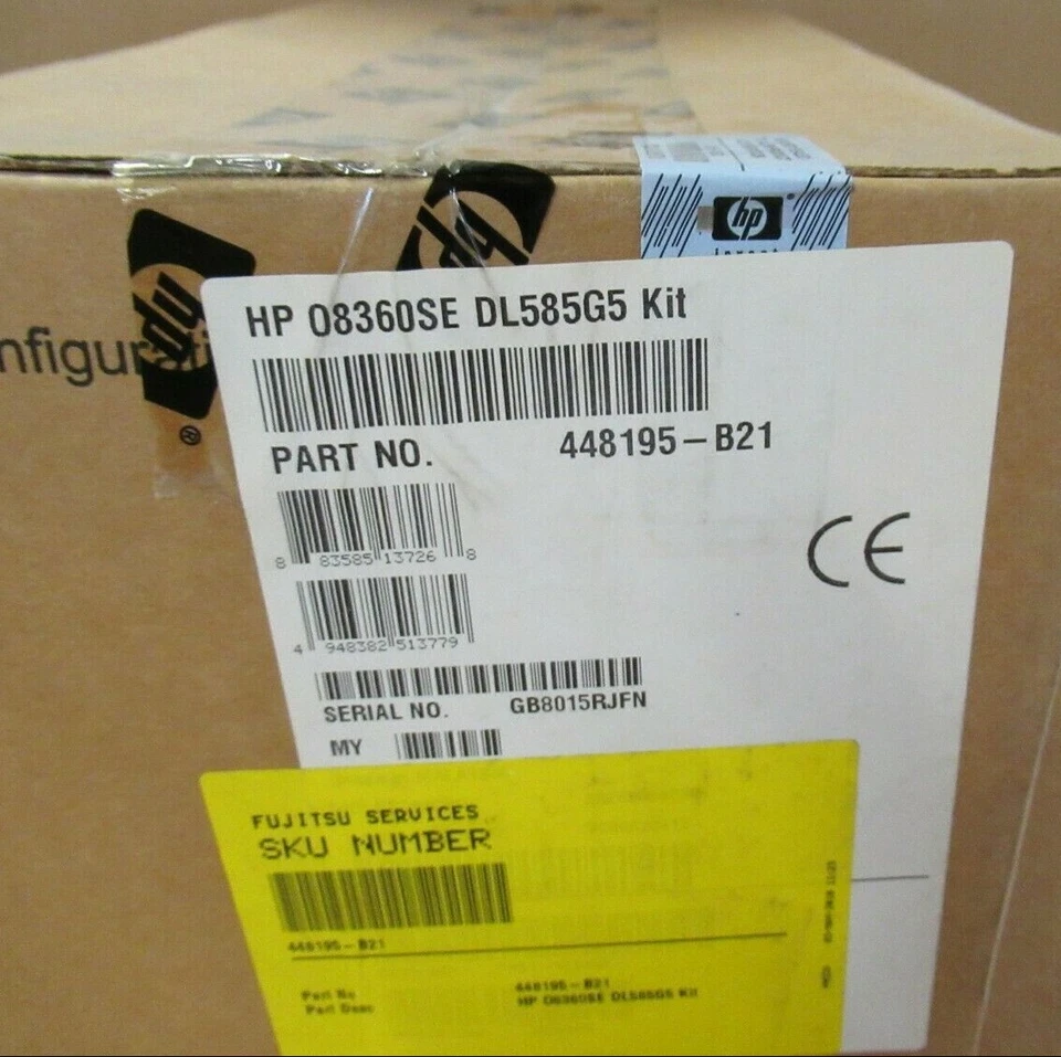 NEW HP 448195-B21 AMD Opteron 8360SE 2.5GHz Quad Core DL585 G5 2 x Processor Kit - Image 2 of 2