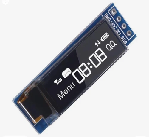 Mini 0.91 Zoll 128x32 OLED GY-SSD1306 Display WEISS I2C für Arduino Raspberry
