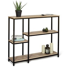 Meuble Rangement Etagère Bibliothèque Design Industriel Moderne Bois Métal