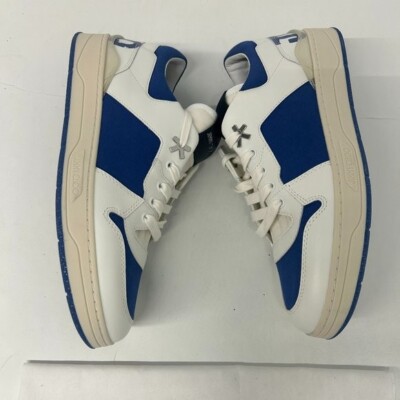 Jimmy Choo Blue and White Florent Eric Haze Poggy Low-Top