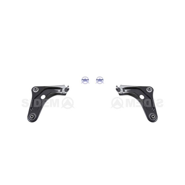 Sidem 2X Querlenker Lenker Links Rechts FüR Peugeot 207 CC Wd_ 1.6 16V-image
