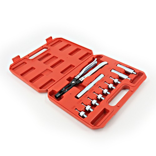 11Pcs Valve Stem Seal Removal Installer Kit Tool Remover Pliers Drive Handle UK - Imagen 6 de 11