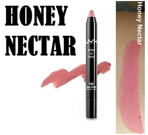 Nyx Jumbo Lip Pencil Honey Nectar Swatch