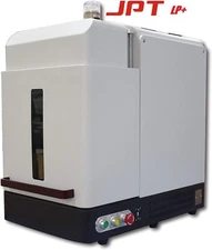 JPT 50W Enclosure Fiber Laser Marker Engraver for Nameplate/Serial NO./Lighter