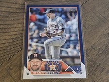 2023 Topps #228 Ryan Pressly Royal Blue Houston Astros Nmmt
