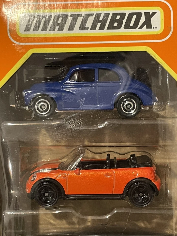 Lot Matchbox Pack 5 MBX British Roadways Modellino Mini Defender Jaguar - Immagine 2 di 4