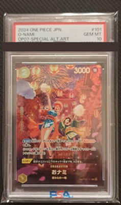 PSA 10 O-Nami SP OP07 OP06-101 500 Years In The Future 2024 