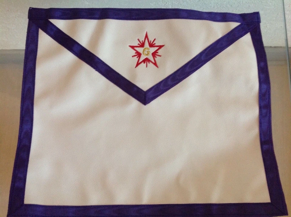 Tablier compagnon Memphis Misraïm franc maçonnerie masonic apron