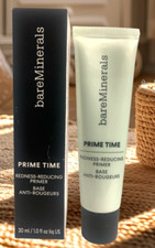 BareMinerals Prime Time Redness Reducing Primer 1 oz / 30mL Same Day Shipping
