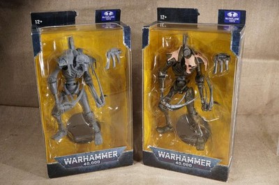 2x McFarlane Toys Warhammer 40,000 Necron Flayed One Action Figures - MISB