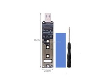 M.2 To USB 3.1 Type A Converter Board Riser Board SATA/NVME 2230-2280 M2 SSD