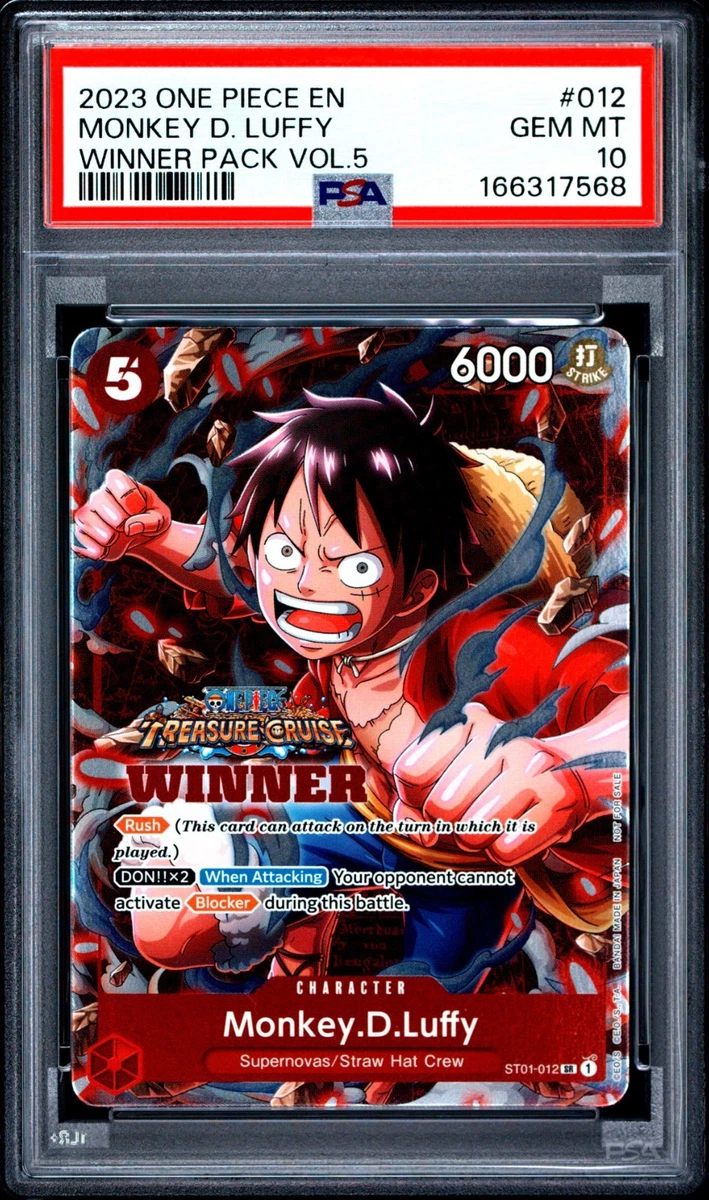 Monkey.D.Luffy ST01-012 One Piece Promotion Cards for sale | eBay