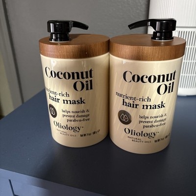 oliology coconut oil Hair Mask X 2 Each 24oz