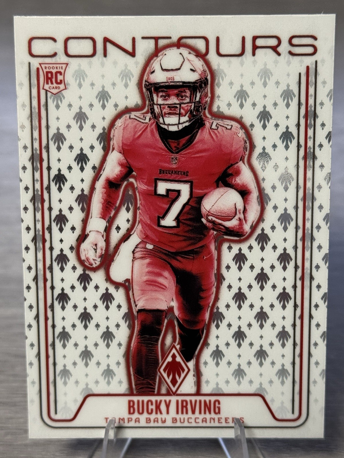 🔥🏈BUCKY IRVING 2024 Panini Phoenix Contours Insert RC #BUCCANEERS STAR!!!🏈🔥
