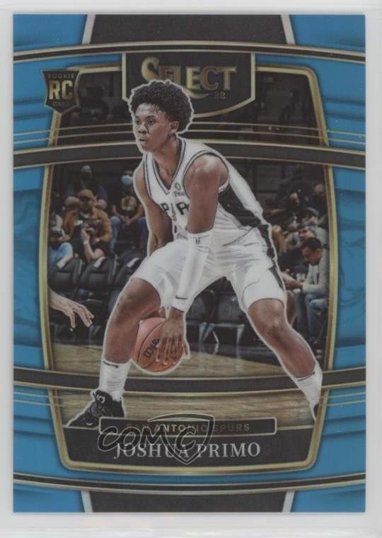 2021-22 Panini Select Concourse Light Blue Prizm 115/299 Joshua Primo #68 n1u