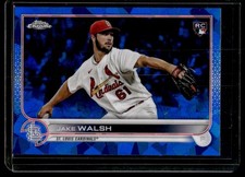 2022 Topps Update Sapphire Jake Walsh RC St. Louis Cardinals #US306