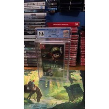 9.6 A CGC Graded Luigi's Mansion 2 HD First Print Switch