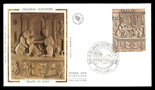 Mayfairstamps France FDC 1979 Sculpture Chateau d Ecouen First Day Cover aaw_632