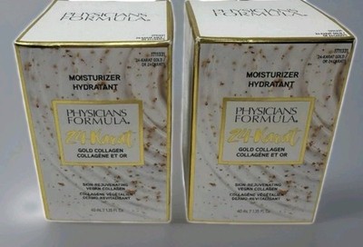 2 Pack Physicians Formula 24-Karat Gold Collagen Moisturizer 171131, 1.35 oz NEW